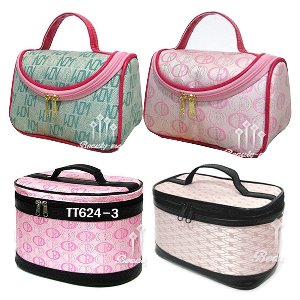 BTM 화장품 케이스 휴대용 가방 여행용 파우치 천가방